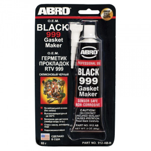 AB912 Герметик прокладок OEM 999 черный ABRO 85гр.