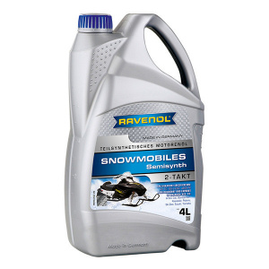 Масло моторное RAVENOL Snowmobiles  Teilsynth 2T 4L